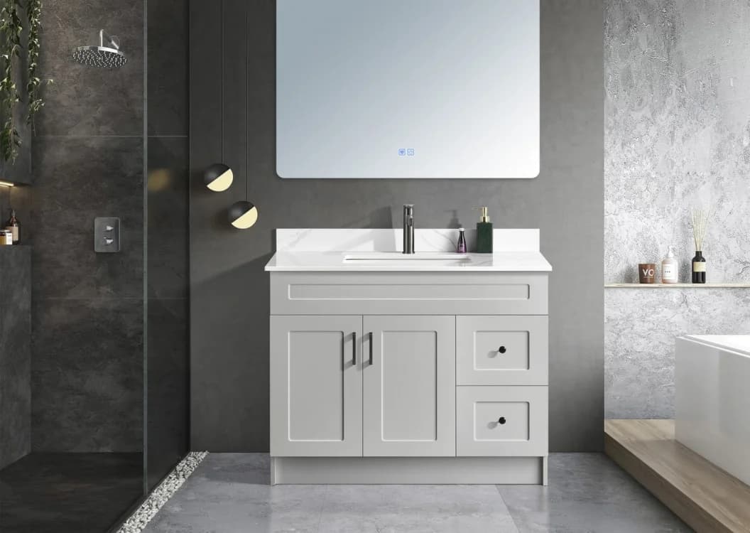 42" Grey Bathroom Vanity
